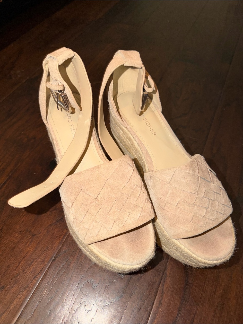 Marc Fisher Cream Wedges